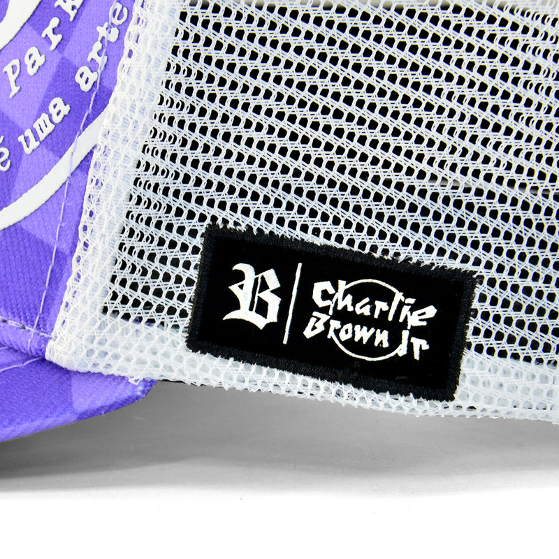 Boné Snapback Chorão Sunset House Lilac