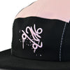 Boné Five Panel CBJR - SK8 Rosa
