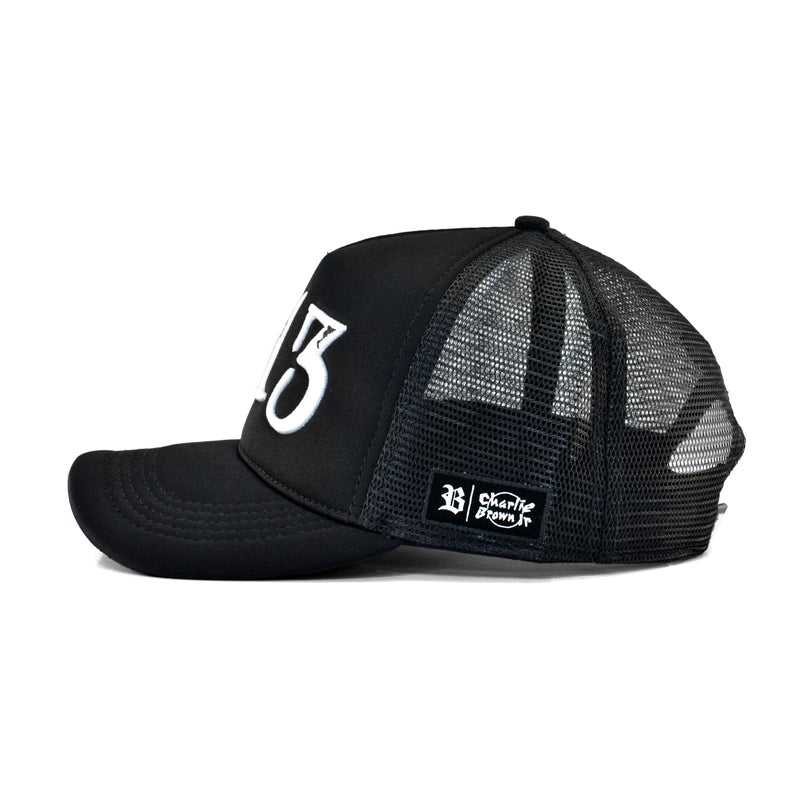 Boné Snapback Trucker Chorão 013 Black