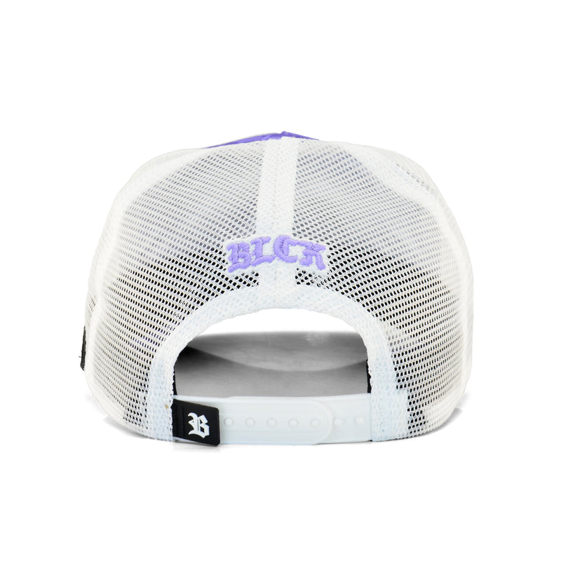 Boné Snapback Chorão Sunset House Lilac