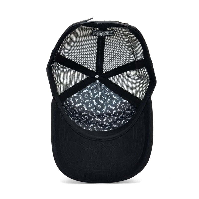 Boné Snapback Trucker Chorão 013 Black