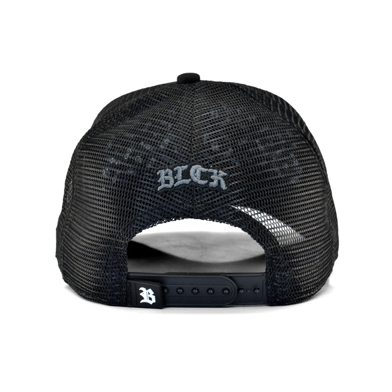 Boné Snapback Trucker Chorão 013 Black