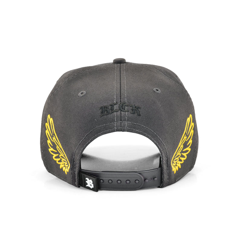 Boné Snapback Cinza Wings CBJR