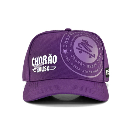 Boné Snapback Chorão Sunset House Purple