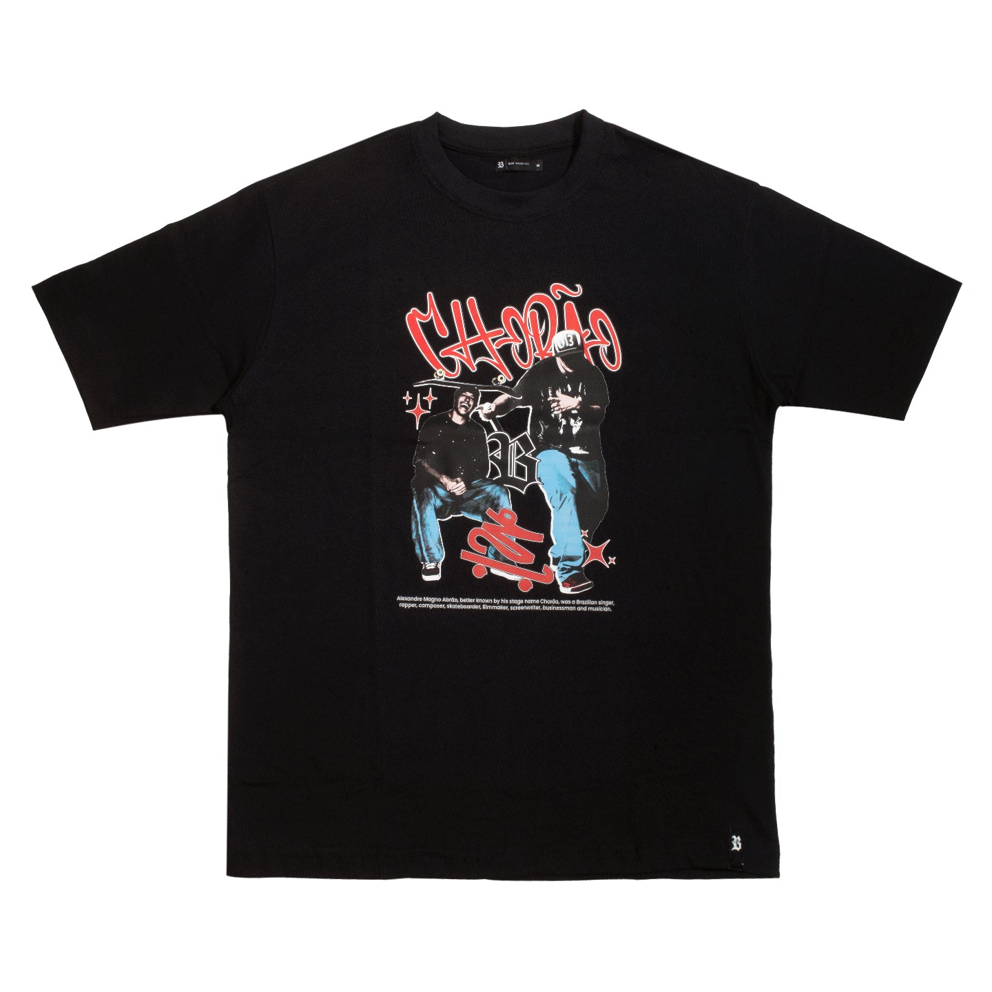 Camiseta Oversized Preta Chorão