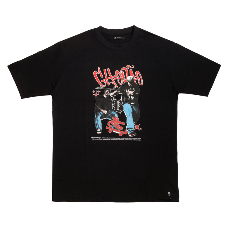 Camiseta Oversized Preta Chorão