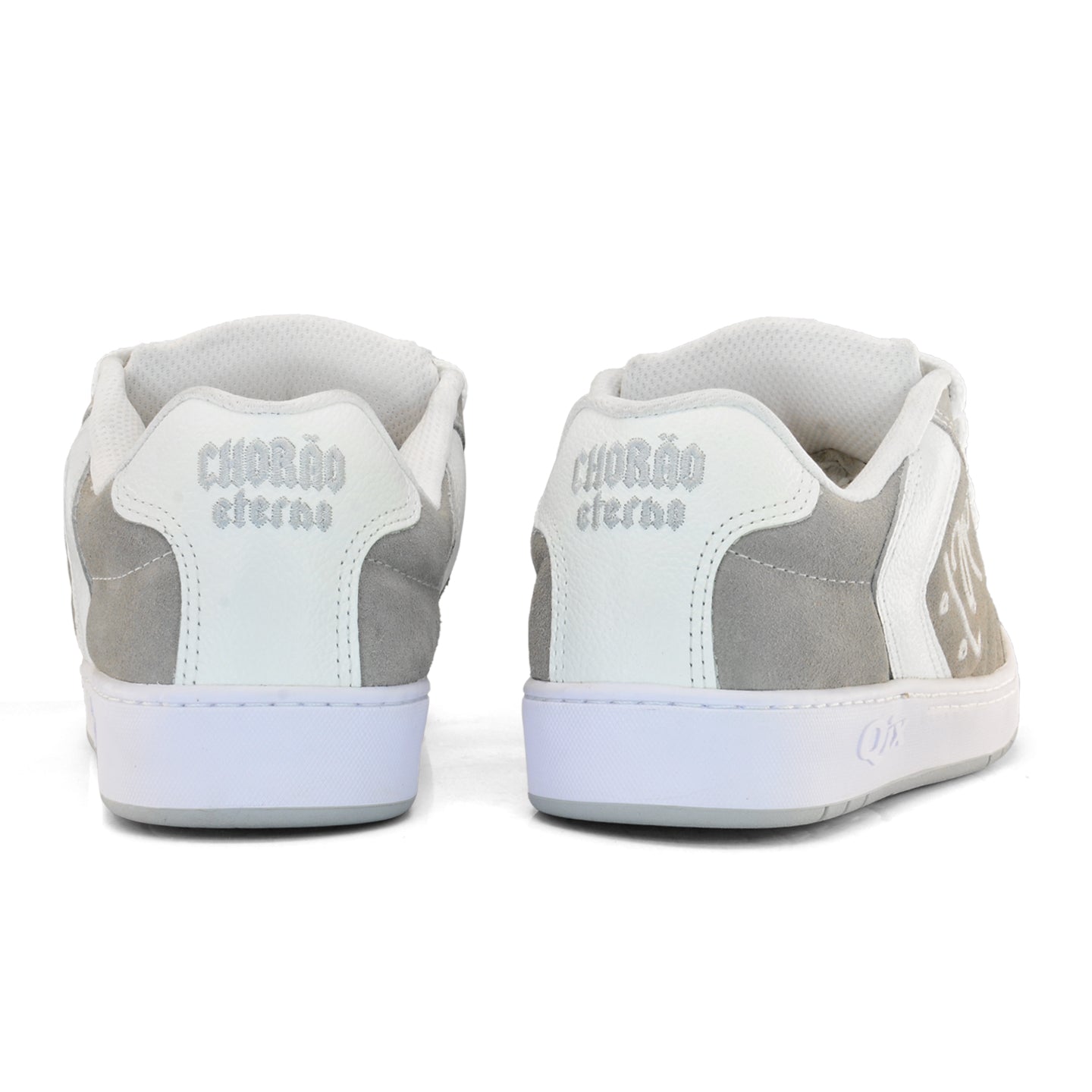 Tênis Qix Chorão Lado B - Cinza e Branco -
