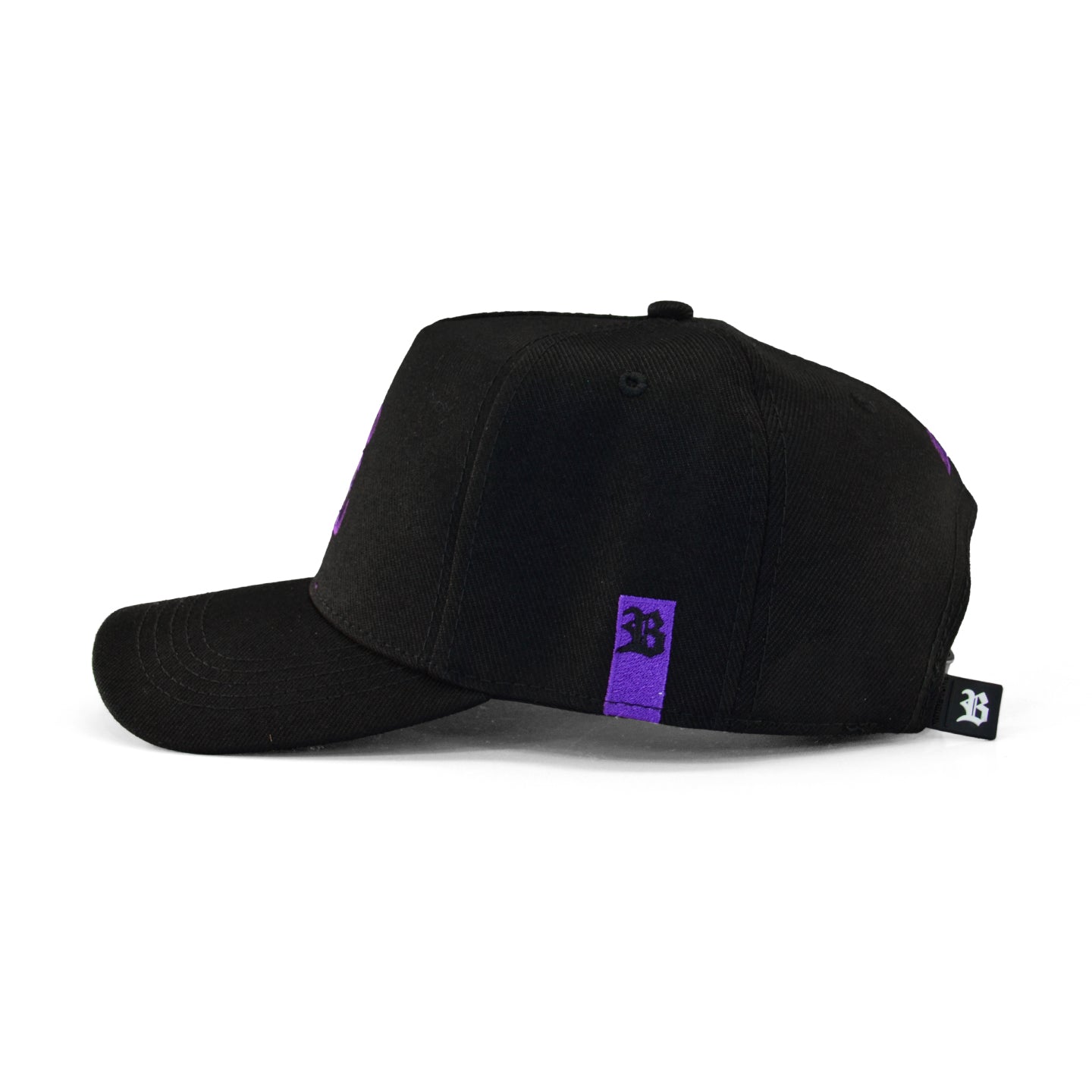 Boné Snapback CBJR Preto - SK8 Roxo