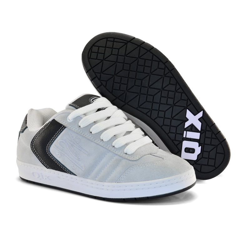Tênis Preto Skate QIX Chorão Lado B Alvejado