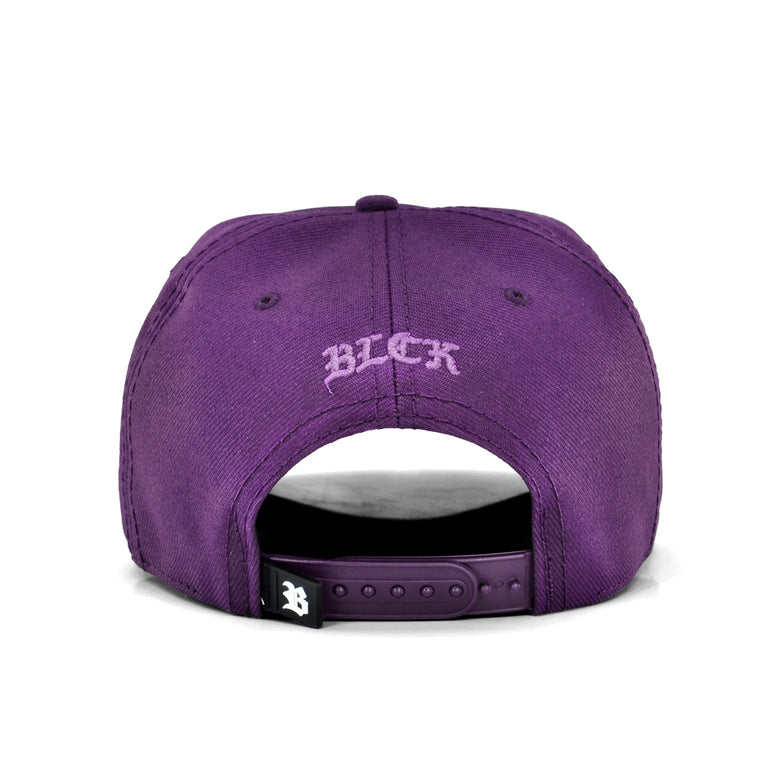 Boné Snapback Chorão Sunset House Purple