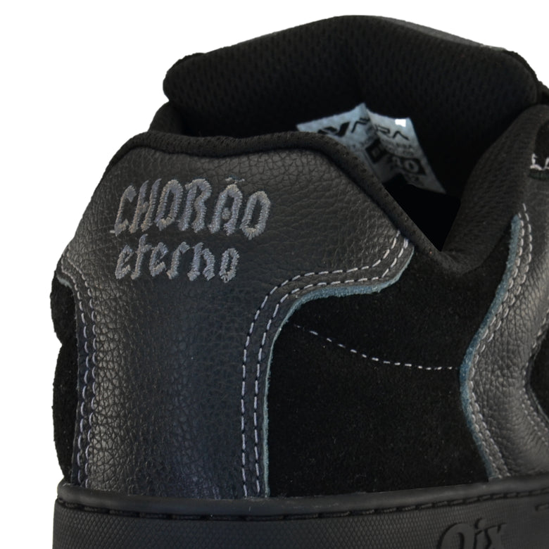 Tênis Preto Skate QIX Chorão Lado B