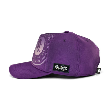 Boné Snapback Chorão Sunset House Purple
