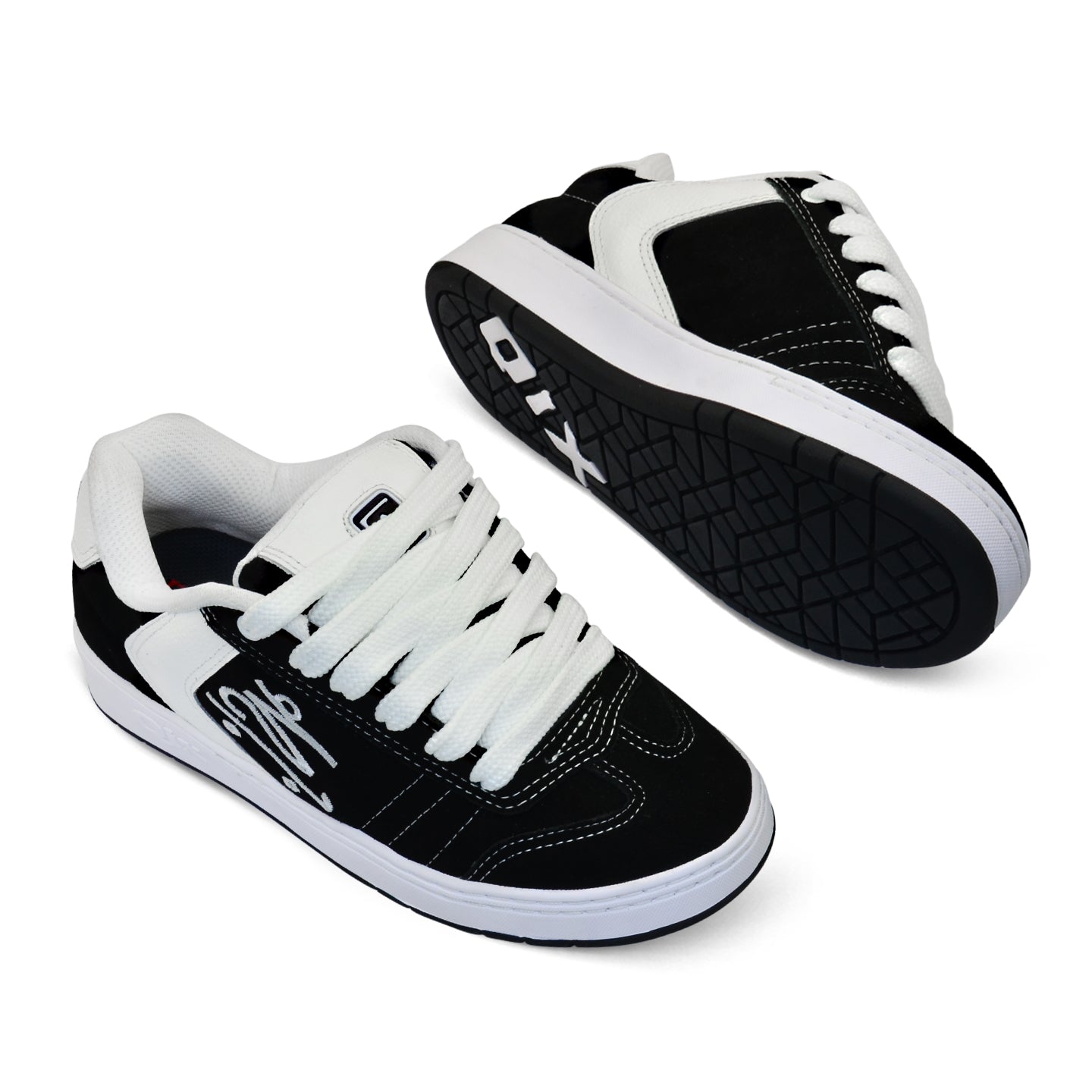 Tênis Qix Chorão Lado B - Preto e Branco -