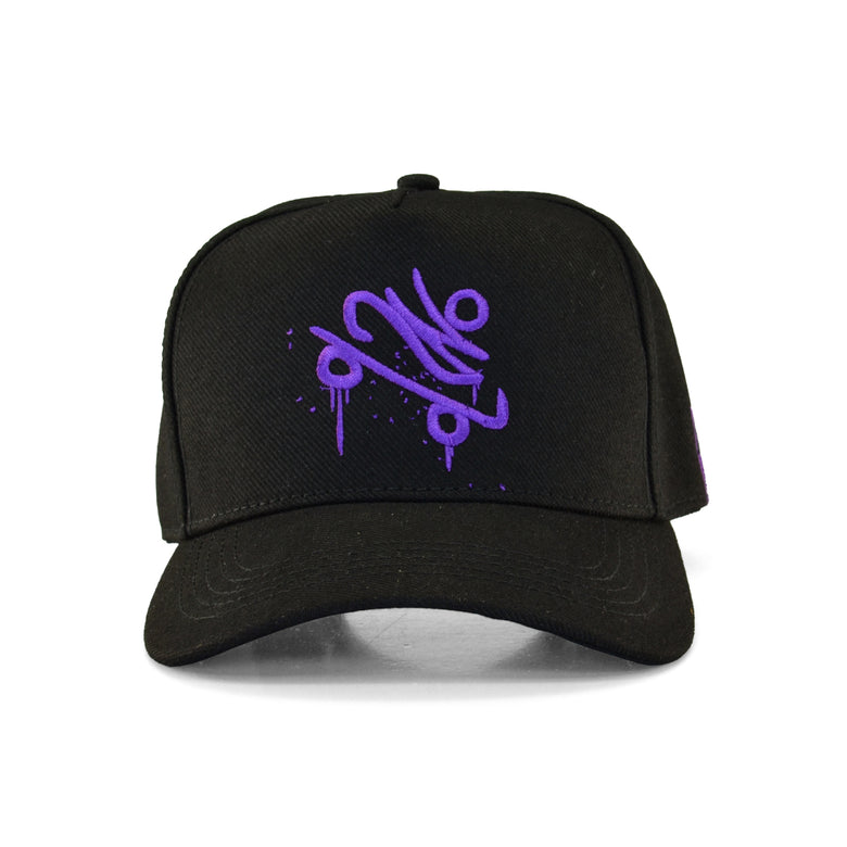 Boné Snapback CBJR Preto - SK8 Roxo