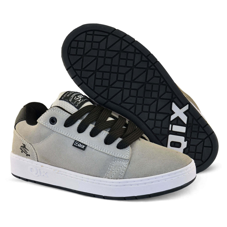 Tênis QIX Chorão Pro Model Allan Mesquita Cinza