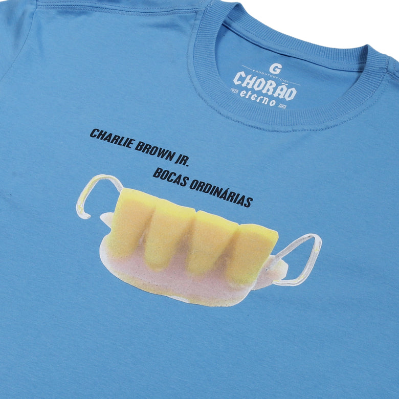 Camiseta Charlie Brown Jr Bocas Ordinárias - Discografia