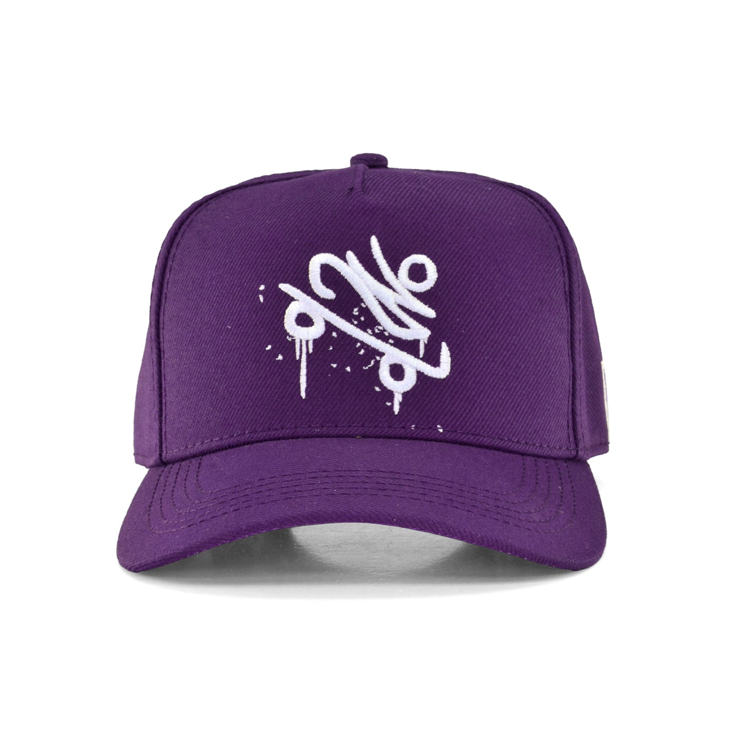 Boné Snapback CBJR Roxo - SK8 Branco