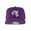 Boné Snapback CBJR Roxo - SK8 Branco