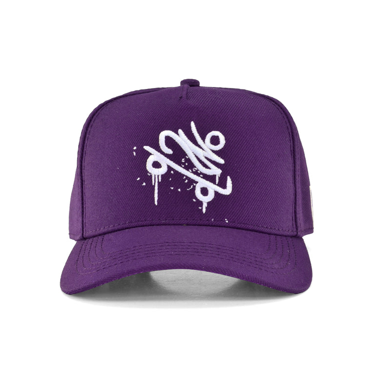 Boné Snapback CBJR Roxo - SK8 Branco