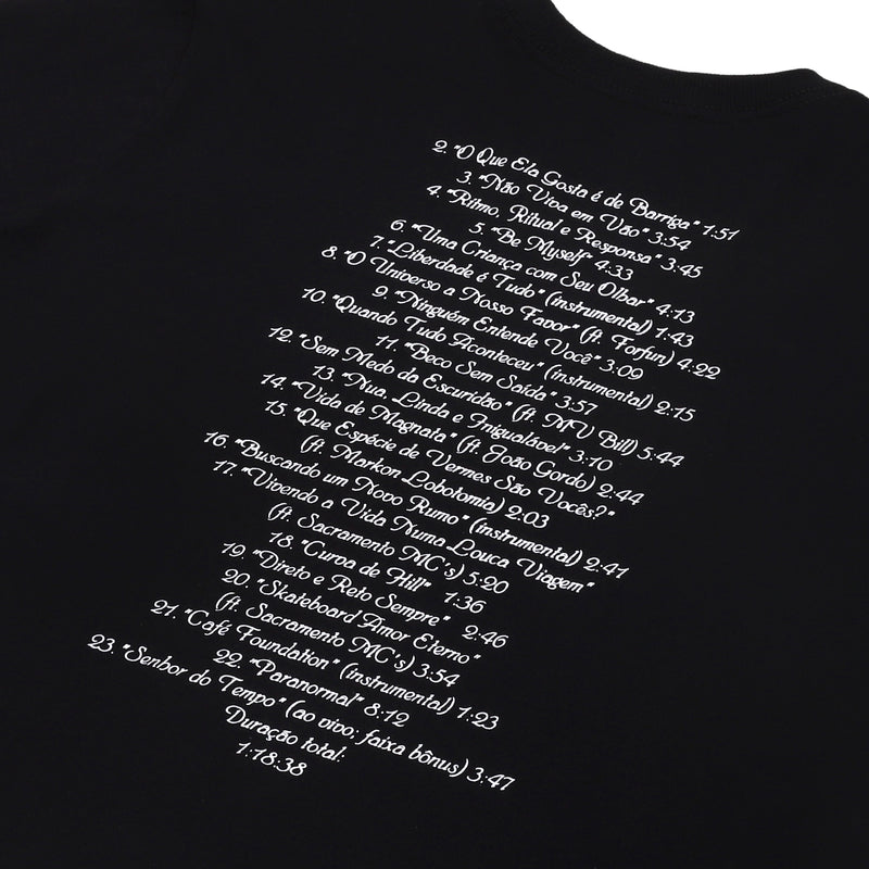 Camiseta Charlie Brown Jr Ritmo, Ritual e Responsa - Discografia