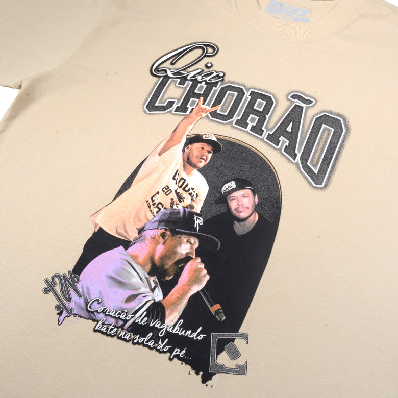 Camisa Oversized Qix Chorão Coração De Vagabundo
