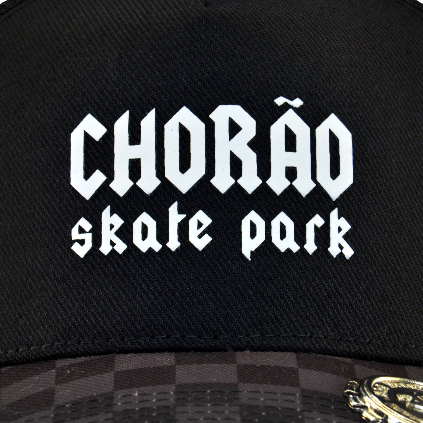 Boné Snapback Layback Chorão Skate Park Black