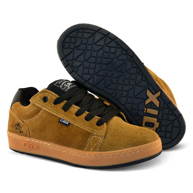 Tênis QIX Chorão Pro Model Allan Mesquita Caramelo