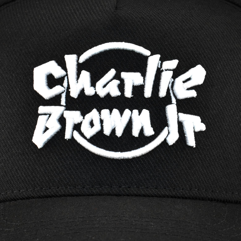 Boné Snapback Preto Charlie Brown Jr