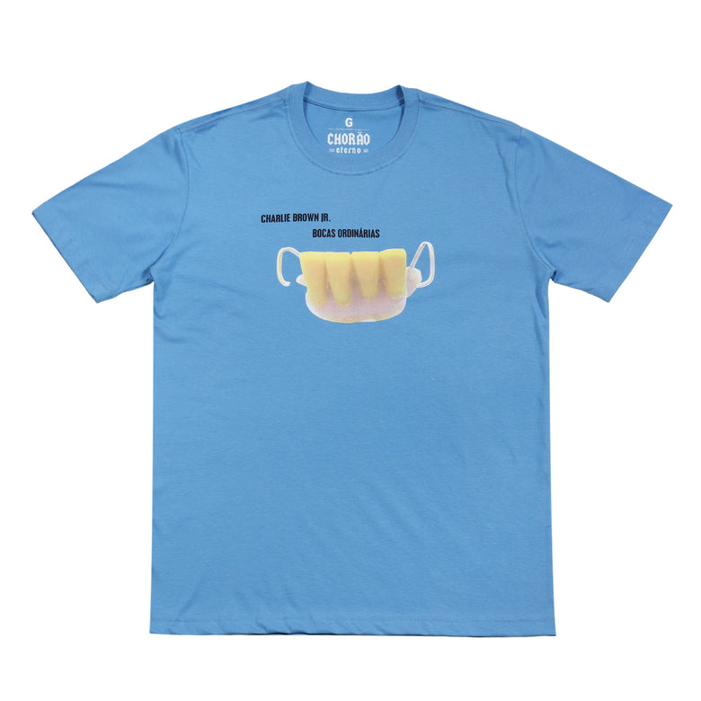 Camiseta Charlie Brown Jr Bocas Ordinárias - Discografia