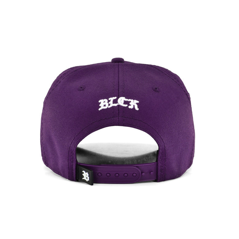 Boné Snapback CBJR Roxo - SK8 Branco