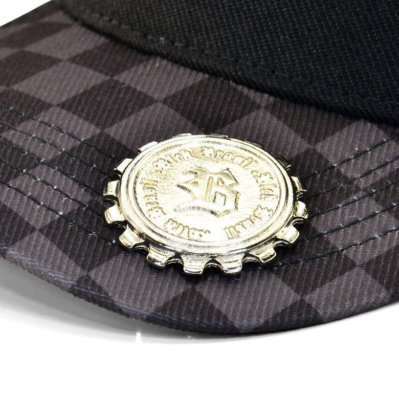 Boné Snapback Layback Chorão Skate Park Black
