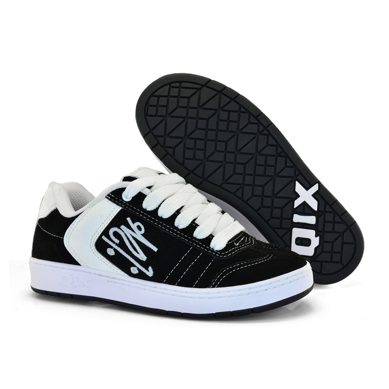 Tênis Qix Chorão Lado B - Preto e Branco -