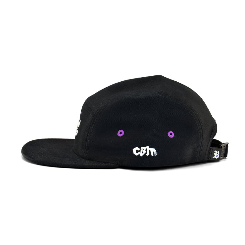 Boné Five Panel Charlie Brown Jr O Legado - Black