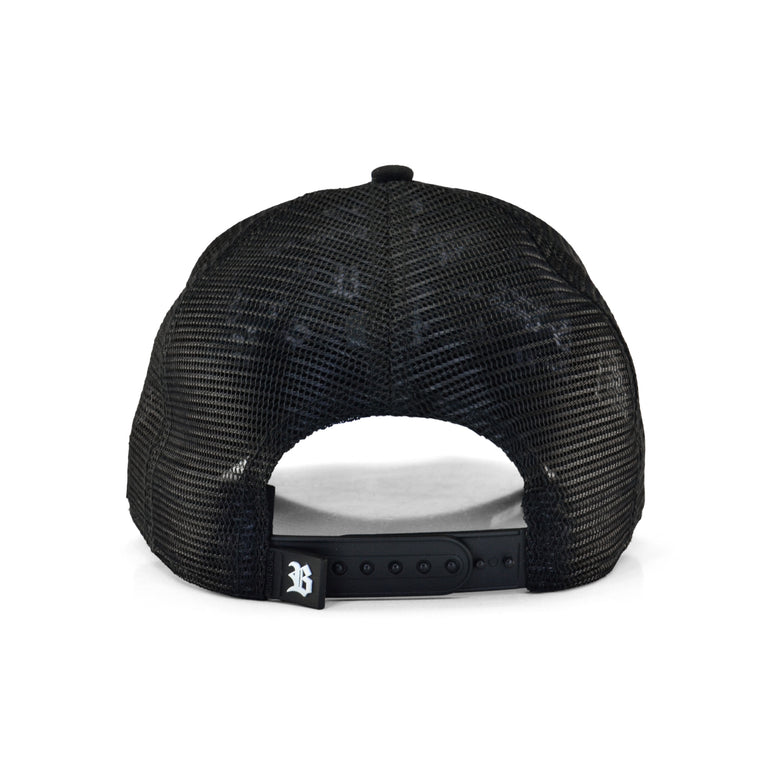 Boné Snapback Trucker Preto CBJR - 013