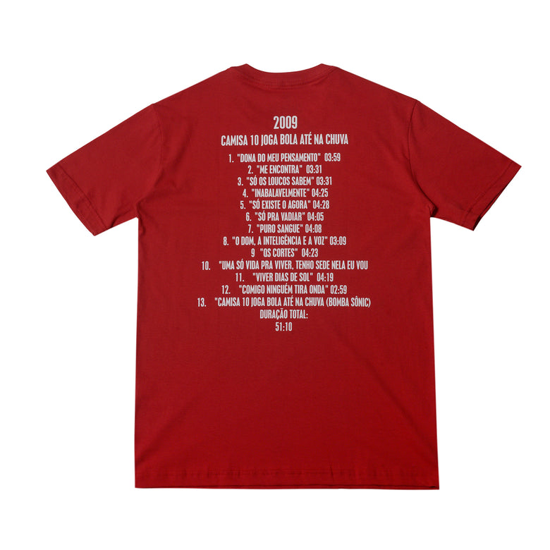Camiseta Charlie Brown Jr Camisa 10 - Discografia