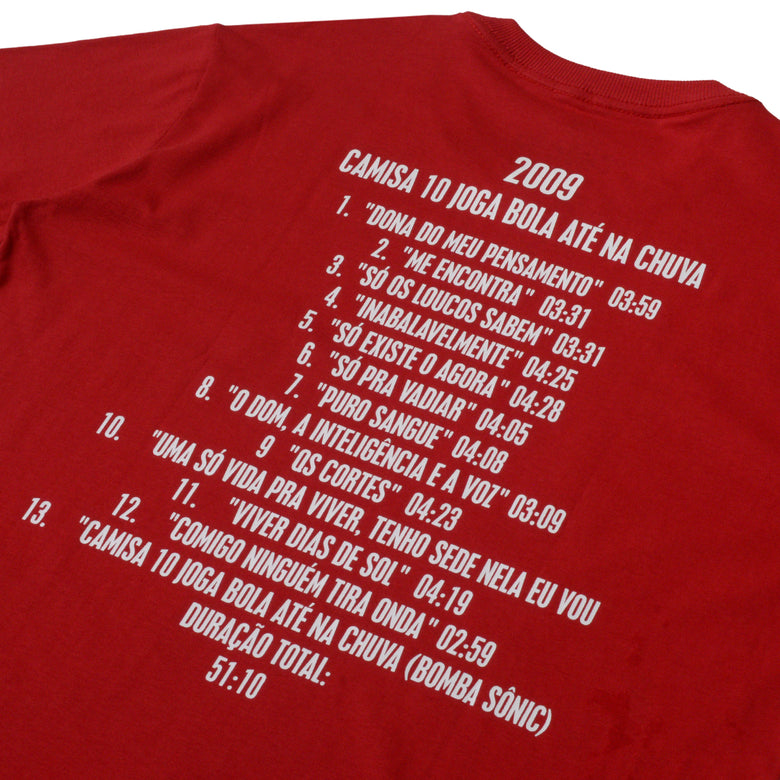 Camiseta Charlie Brown Jr Camisa 10 - Discografia