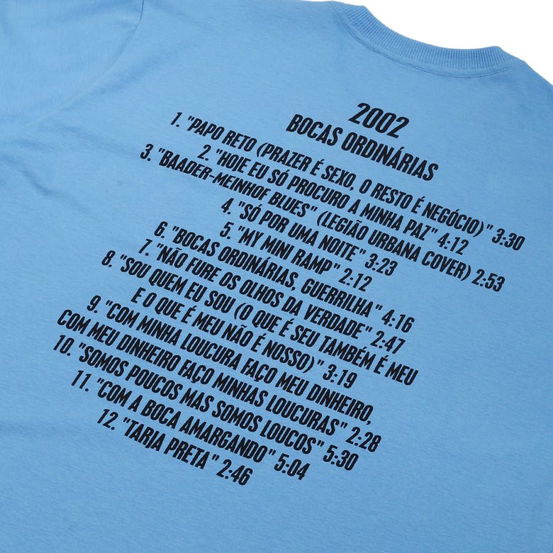Camiseta Charlie Brown Jr Bocas Ordinárias - Discografia
