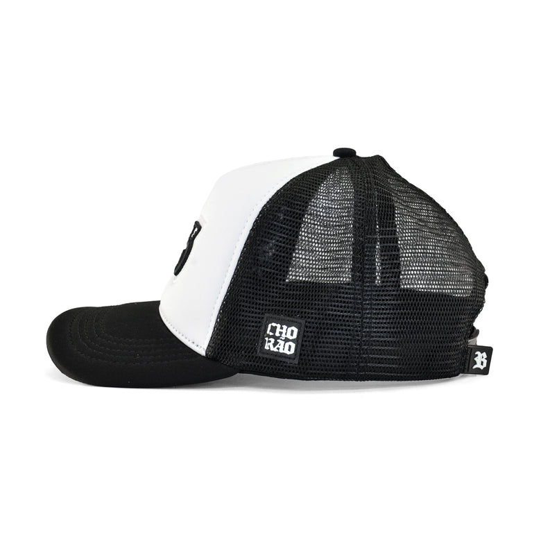 Boné Snapback Trucker Branco CBJR - 013