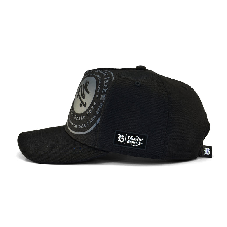 Boné Snapback Chorão Sunset House Black