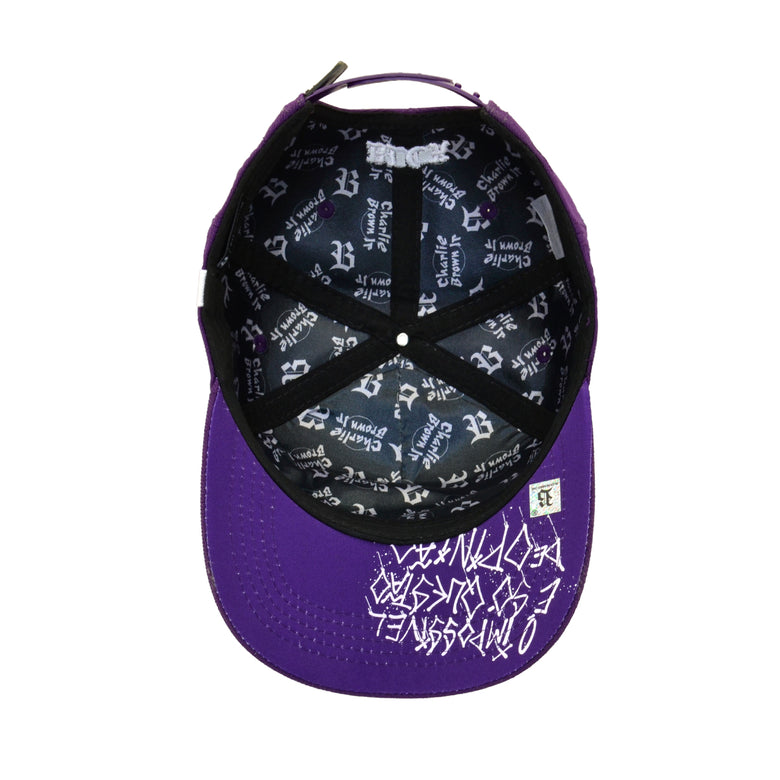 Boné Snapback CBJR Roxo - SK8 Branco