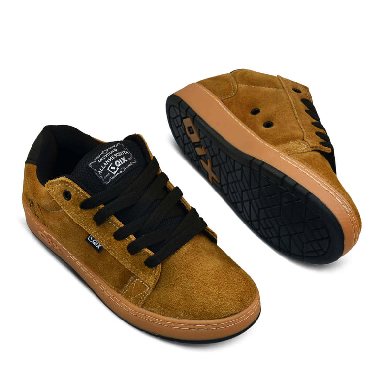 Tênis QIX Chorão Pro Model Allan Mesquita Caramelo