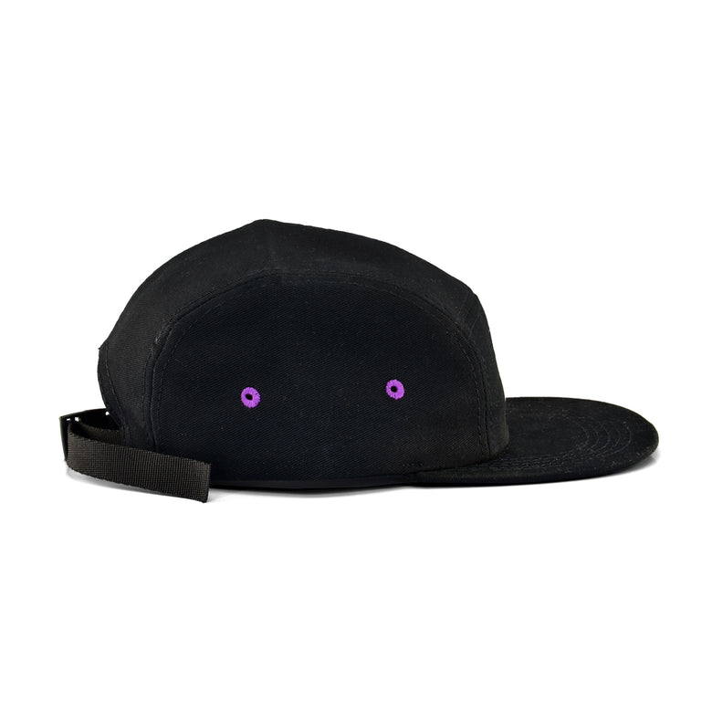 Boné Five Panel Charlie Brown Jr O Legado - Black