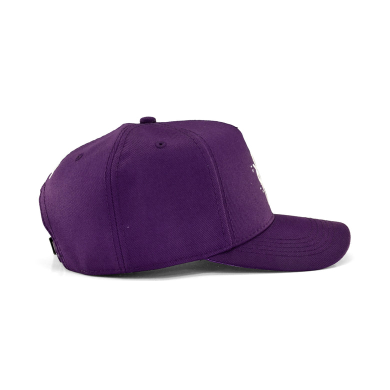 Boné Snapback CBJR Roxo - SK8 Branco