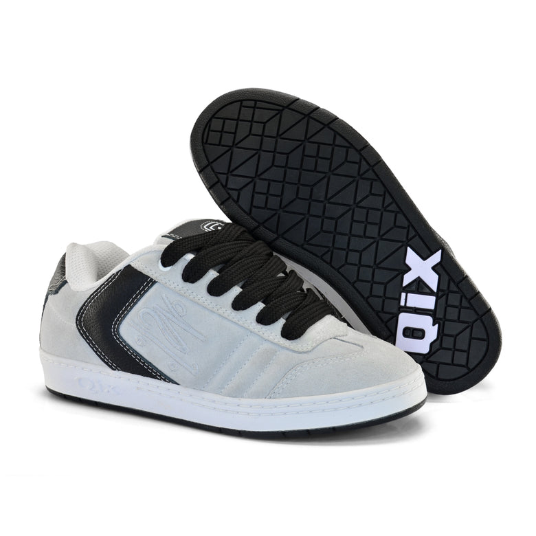 Tênis Preto Skate QIX Chorão Lado B Alvejado
