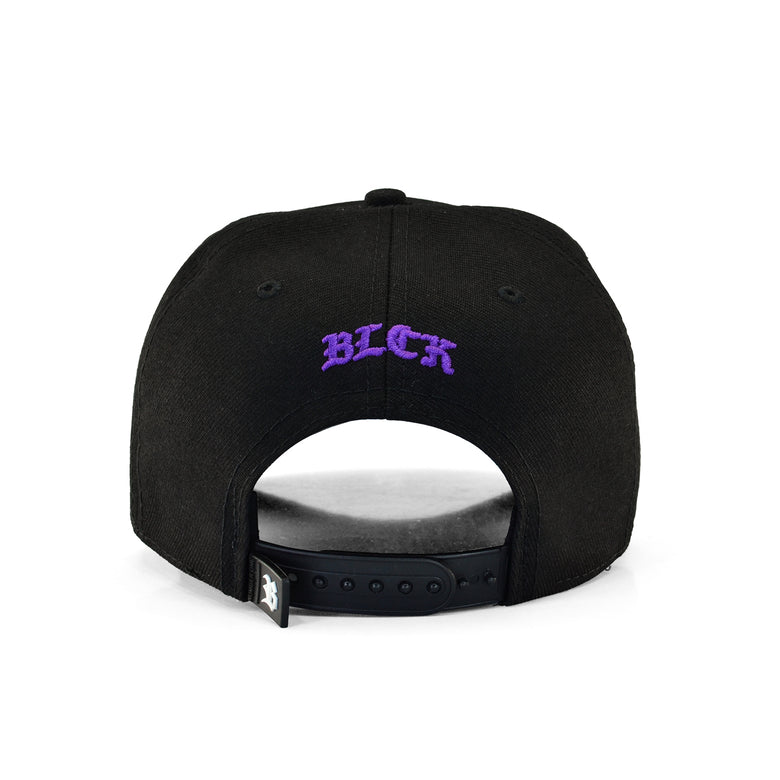 Boné Snapback CBJR Preto - SK8 Roxo