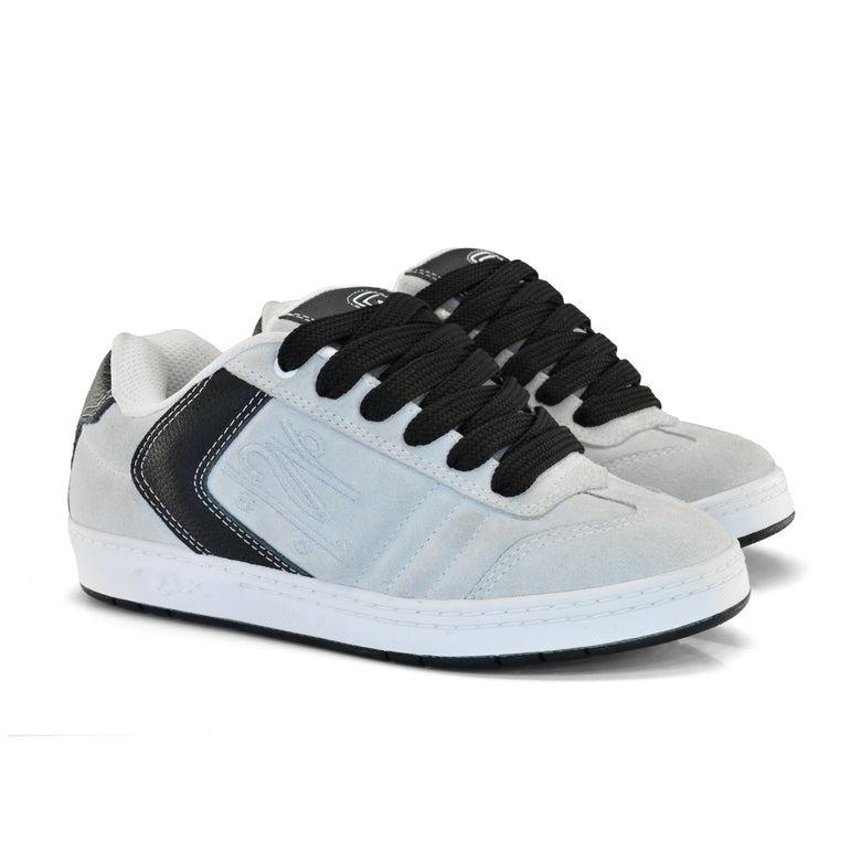 Tênis Preto Skate QIX Chorão Lado B Alvejado