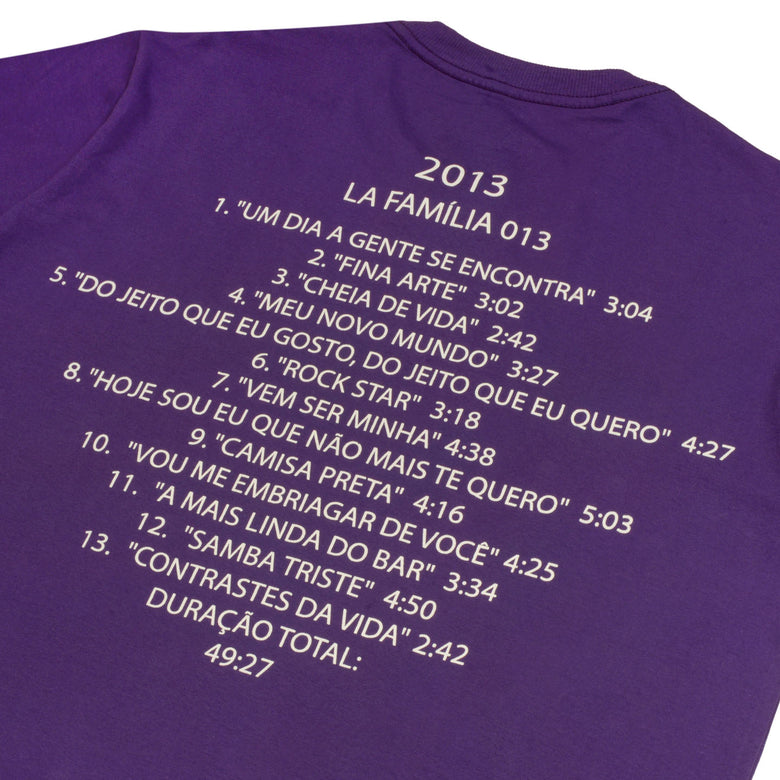 Camiseta Charlie Brown Jr La Família - Discografia