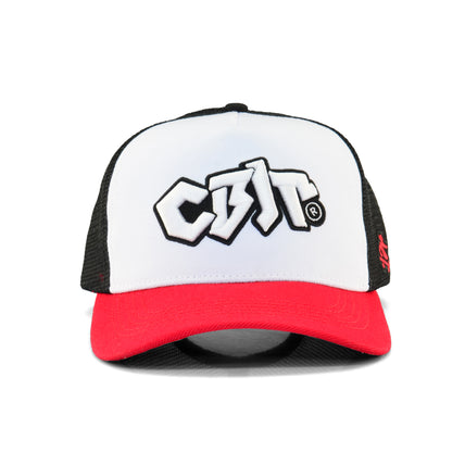Boné Trucker Preto Charlie Brown Jr