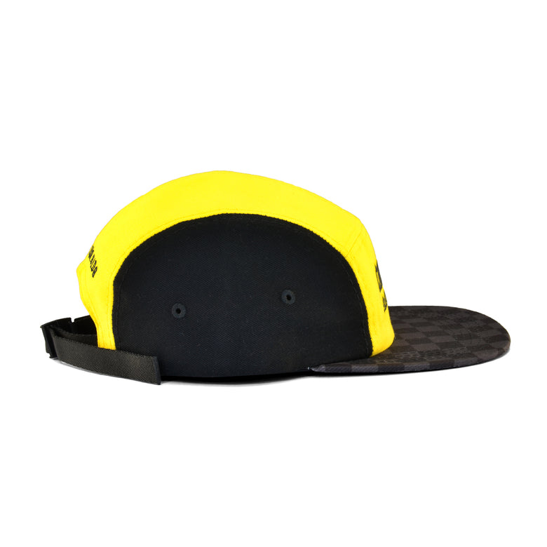 Boné Five Panel Amarelo Skate Park - O Legado