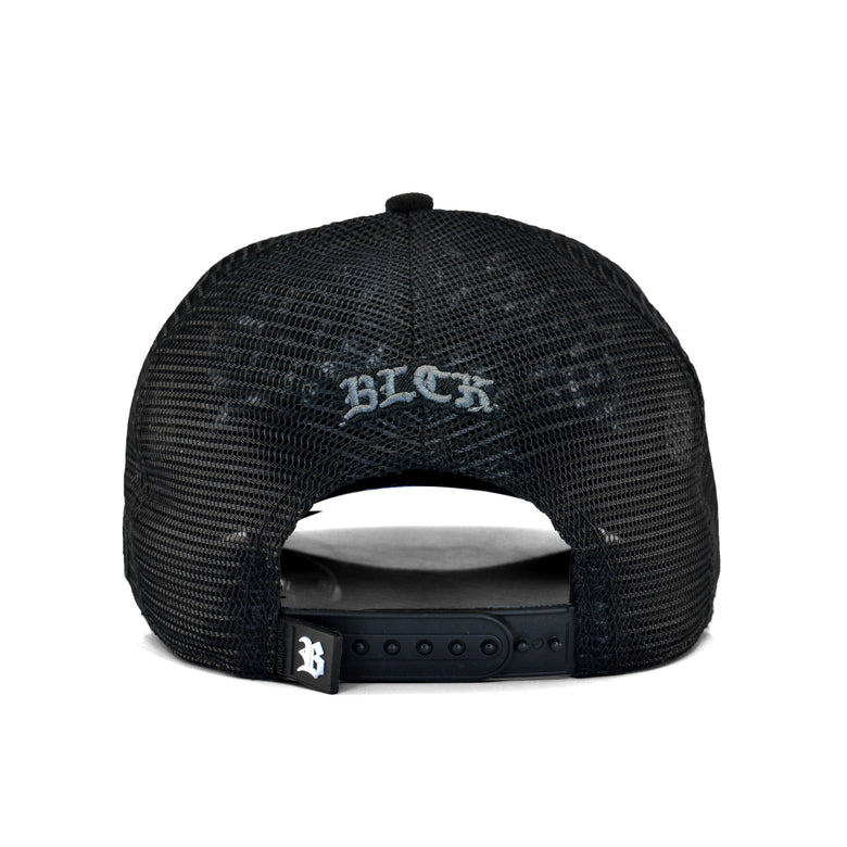 Boné Snapback Layback Chorão Skate Park Black
